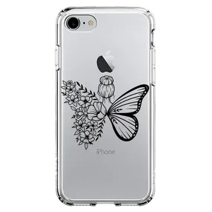 Megafone Butterfly Girl C53-B Cover For Apple iPhone 8