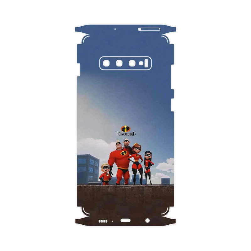 برچسب پوششی ماهوت مدل The Incredibles-FullSkin مناسب برای گوشی موبایل سامسونگ Galaxy S10 Plus