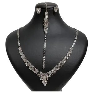 نیم ست طلا 18 عیار زنانه گالری یارطلا مدل تراش کد SR80-W