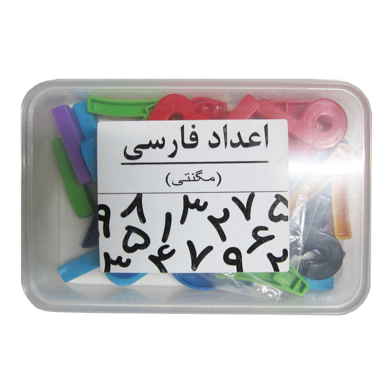 بازی آموزشی اعداد فارسی مدل چوبی ASM80