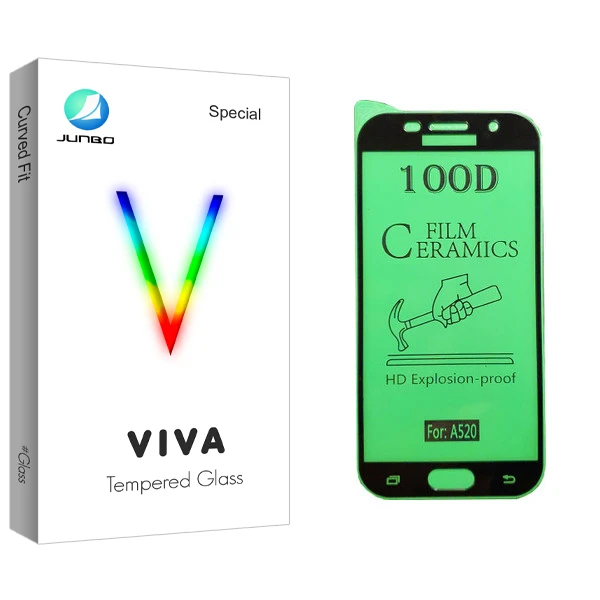 محافظ صفحه نمایش سرامیکی جانبو مدل Viva Glass مناسب برای گوشی موبایل سامسونگ Galaxy A5 2017/ A520
