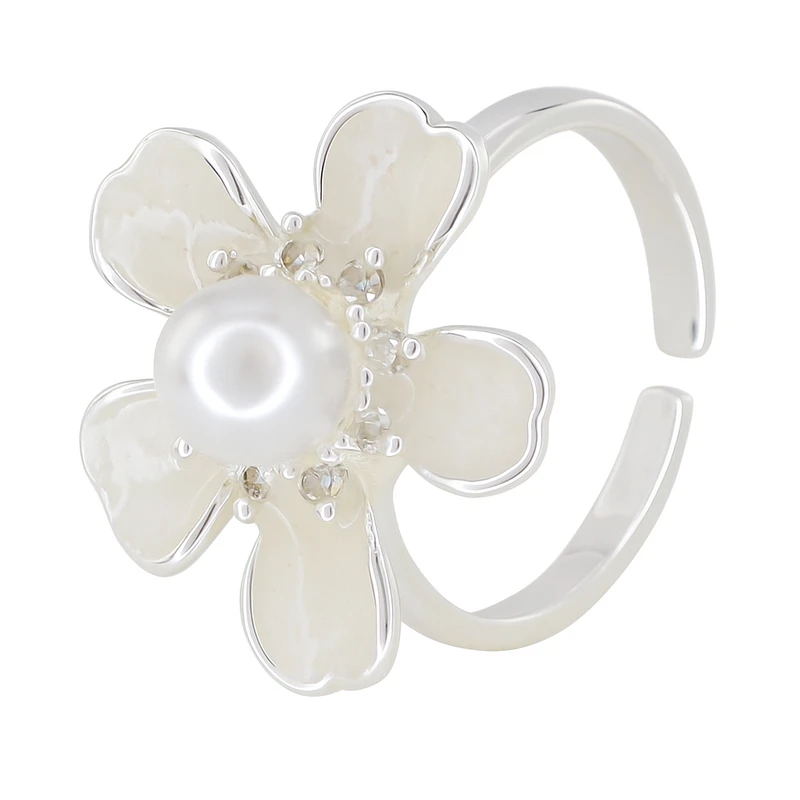 انگشتر زنانه زودیکا مدل گل کد AAE654