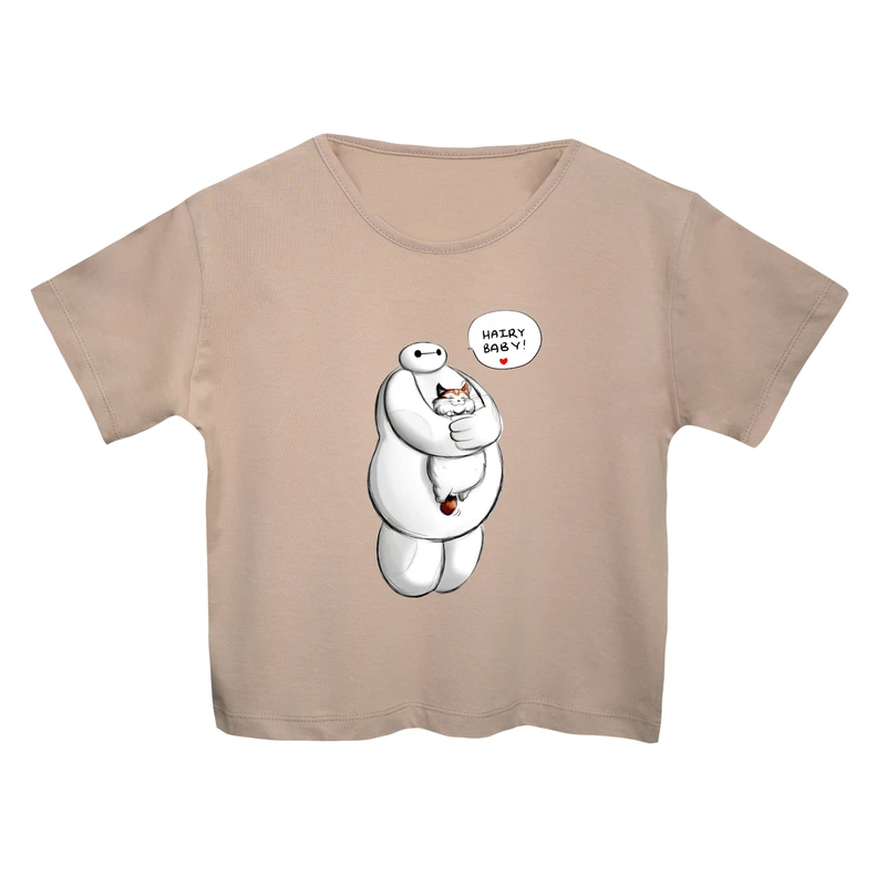 کراپ‌تی شرت آستین کوتاه زنانه مدل بیمکس کد 2