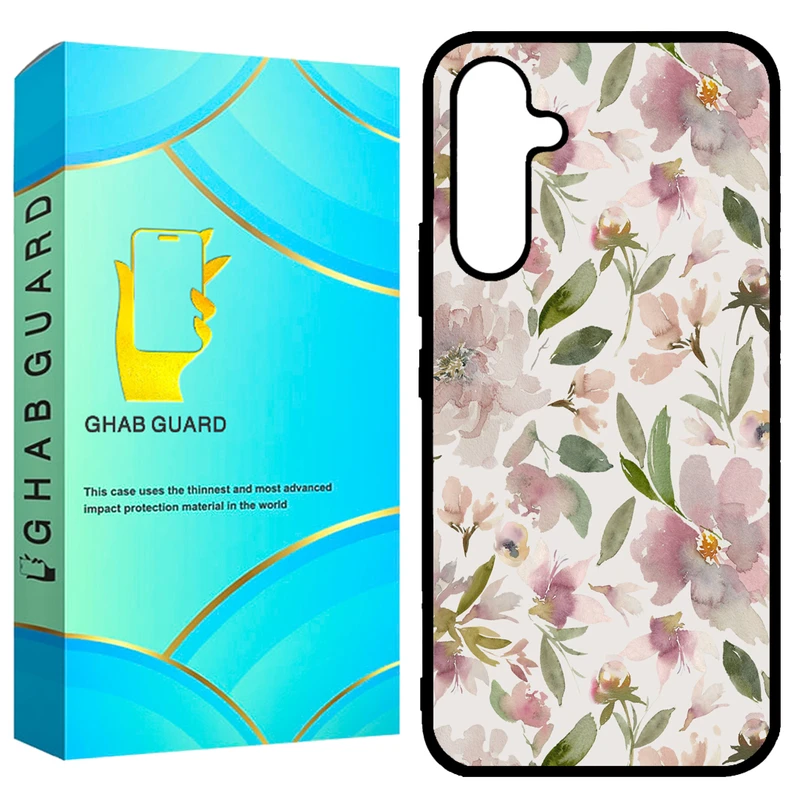 کاور قاب گارد طرح گل مدل GCHPA54 مناسب برای گوشی موبایل سامسونگ  Galaxy A54 5G