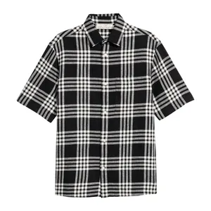 پیراهن آستین کوتاه مردانه اچ اند ام مدل N08