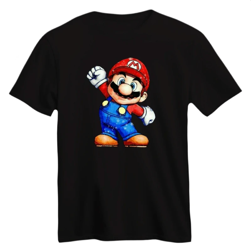 تی شرت آستین کوتاه زنانه مدل ماریو کد 6