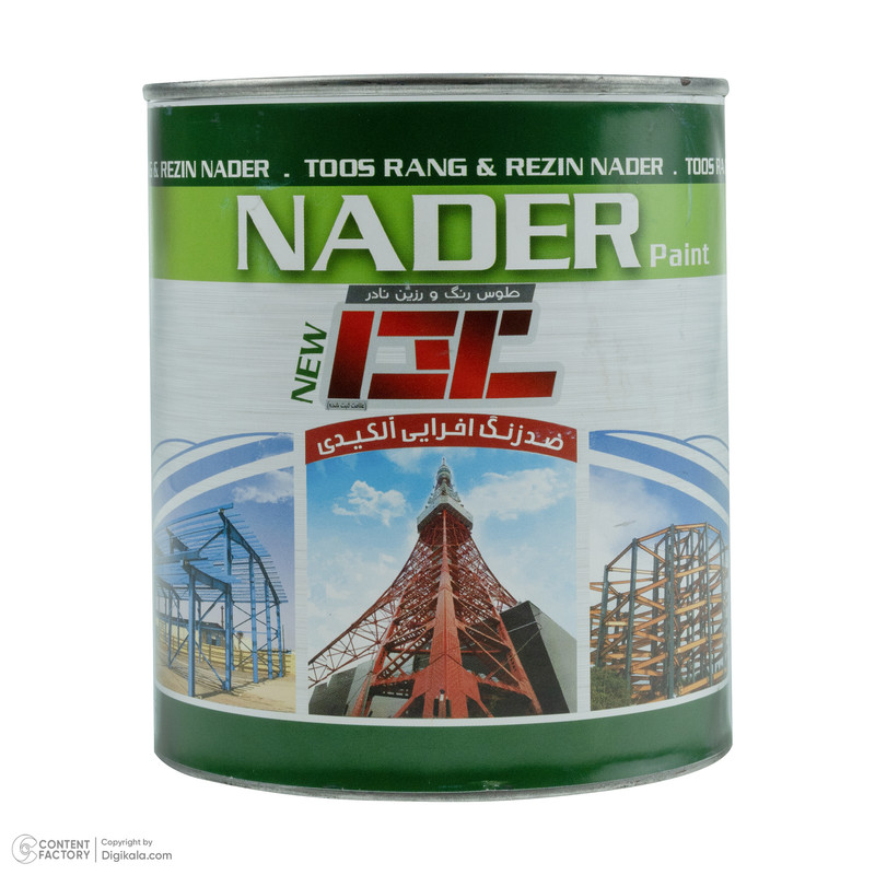 ضد زنگ اخرایی آلکیدی نادر مدل RD1 وزن 1 کیلوگرم