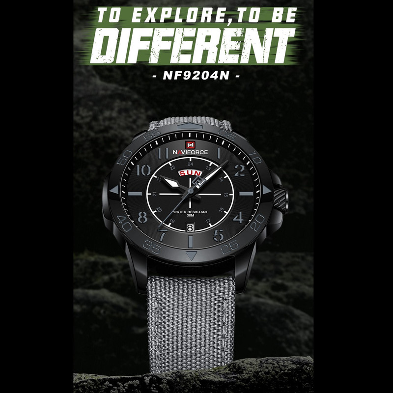 ساعت مچی عقربه‌ای مردانه نیوی فورس مدل NF9204BGY