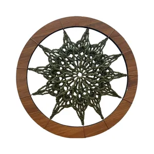 دیوارکوب بافتنی مدل ستاره باران