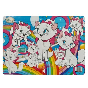 پازل 30 تکه رویش طرح دختر گربه کوچولو