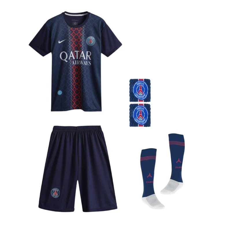 ست 5 تکه لباس ورزشی پسرانه مدل پاریسن ژرمن طرح عثمان دمبله 2026