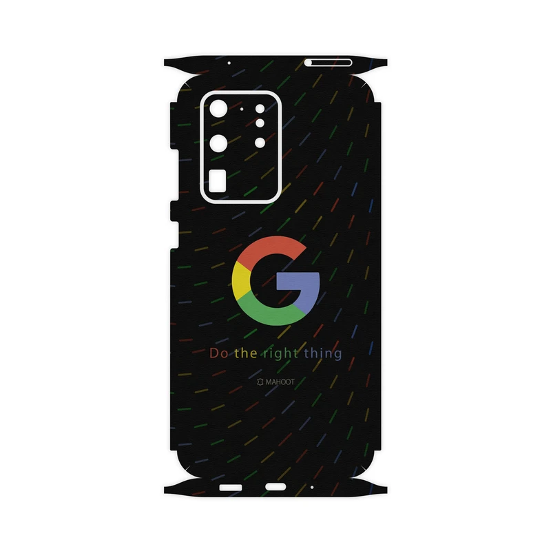 برچسب پوششی ماهوت مدل Ggl-FullSkin مناسب برای گوشی موبایل سامسونگ Galaxy S20 Ultra