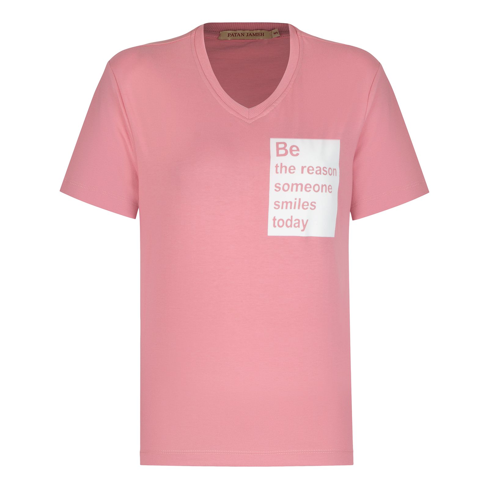 تی شرت آستین کوتاه زنانه پاتن جامه مدل نخی 131631020298176 -  - 1