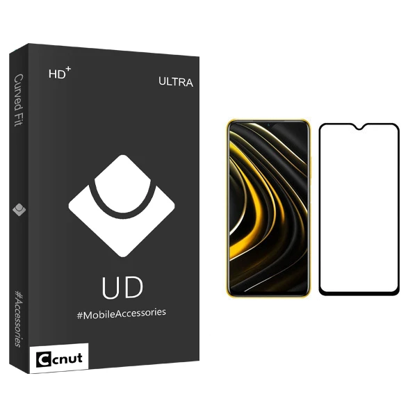محافظ صفحه نمایش کوکونات مدل UD Black مناسب برای گوشی موبایل شیائومی Poco M3
