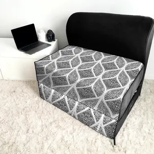 مبل تختخواب شو یک نفره نوپه هوم مدل پترن لوزی E2148