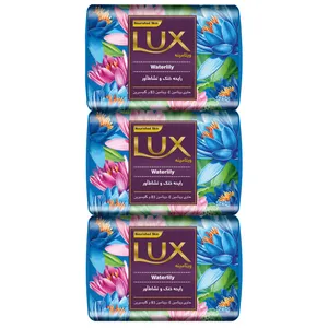 صابون شستشو بدن لوکس مدل WATERLILY مناسب برای انواع پوست وزن 90 گرم بسته 6 عددی
