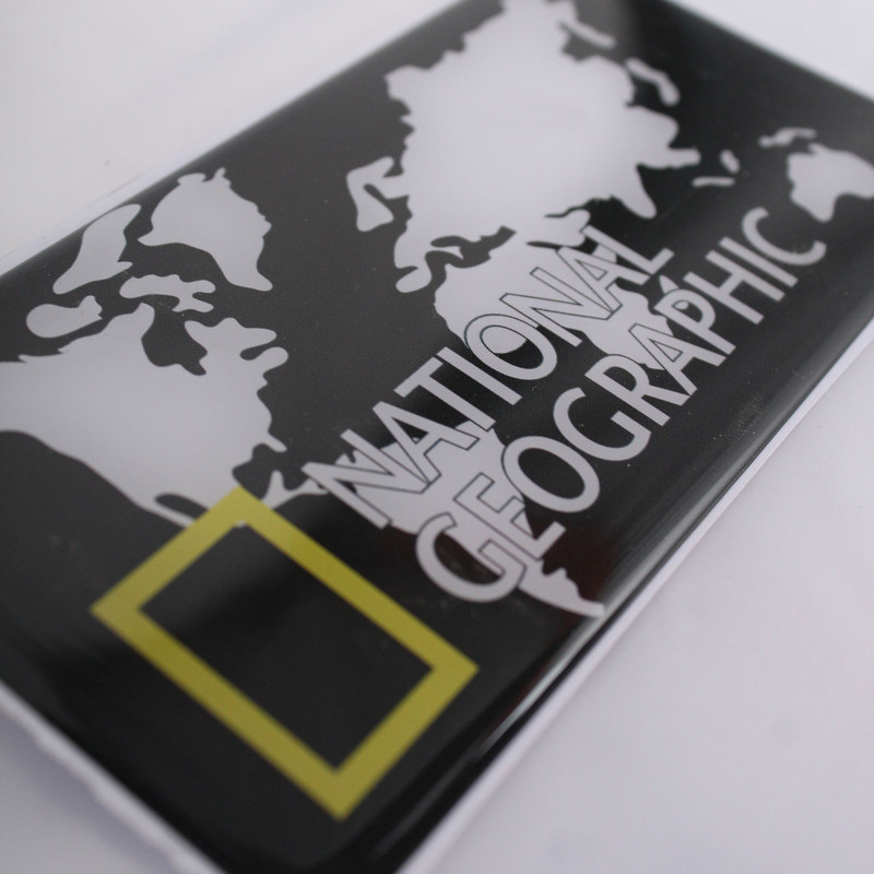 برچسب خودرو مدل ژله ای National Geographic