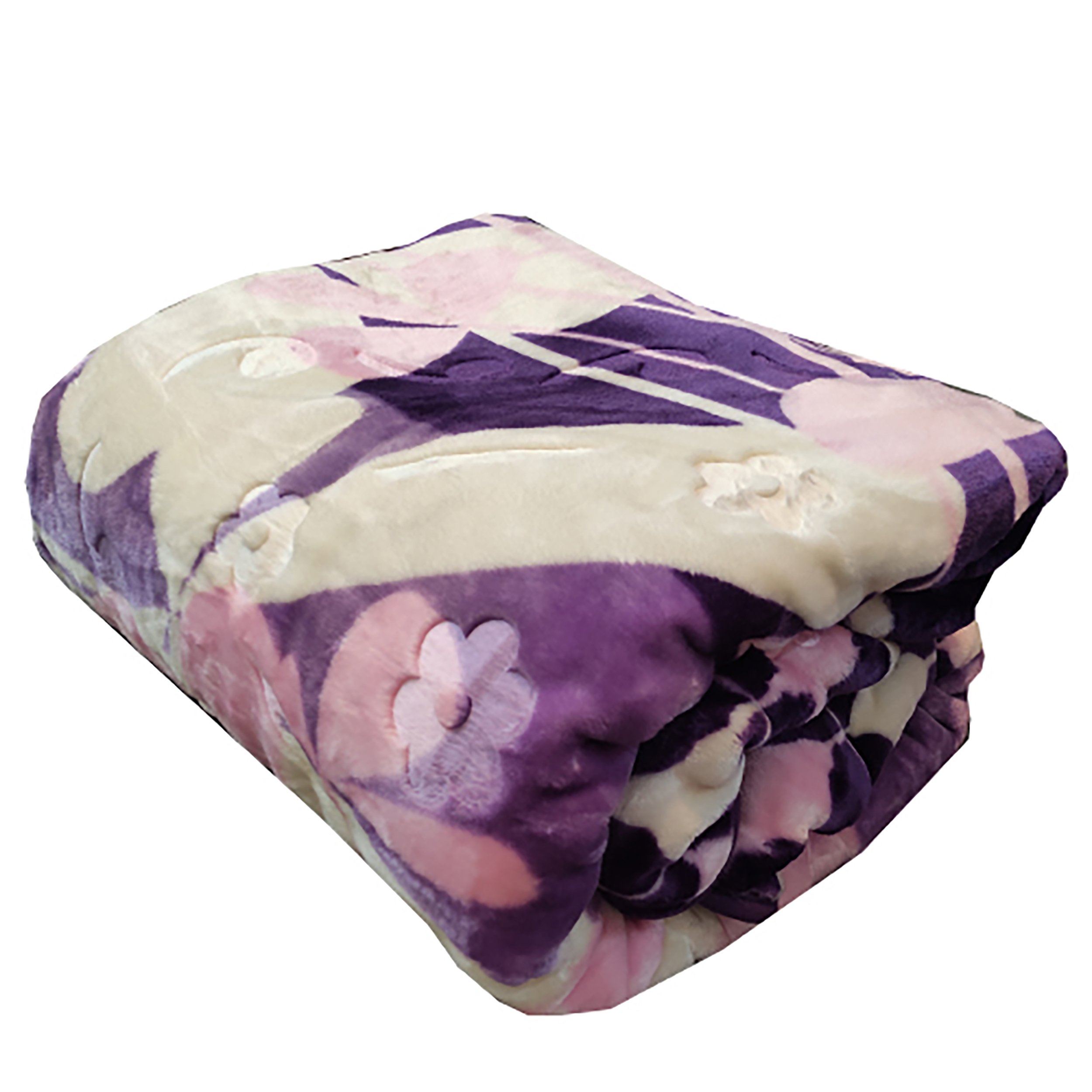 پتوی نرمینه بافت مدل نرمین کد NN6357 سایز 240x220 سانتی متر