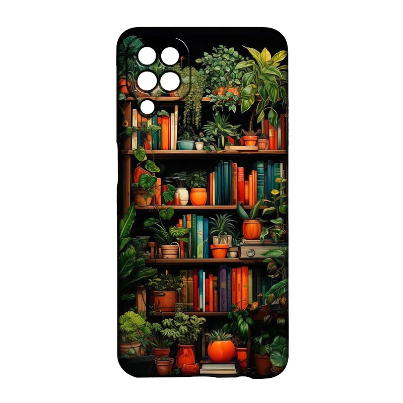 کاور طرح کتابخانه کد 429 مناسب برای گوشی موبایل سامسونگ Galaxy A12 / M12 / F12