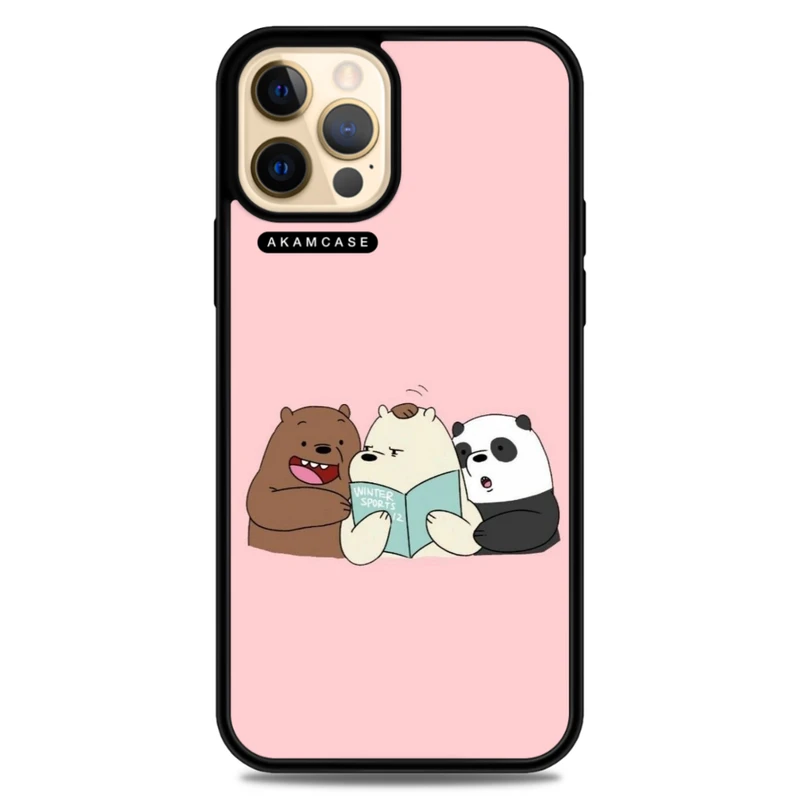 کاور آکام مدل AMCWA12PRO-BARE BEAR7 مناسب برای گوشی موبایل اپل iPhone 12 Pro