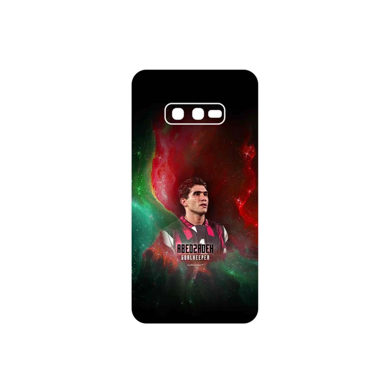 برچسب پوششی ماهوت مدل Ahmad Reza Abedzadeh مناسب برای گوشی موبایل سامسونگ Galaxy S10e