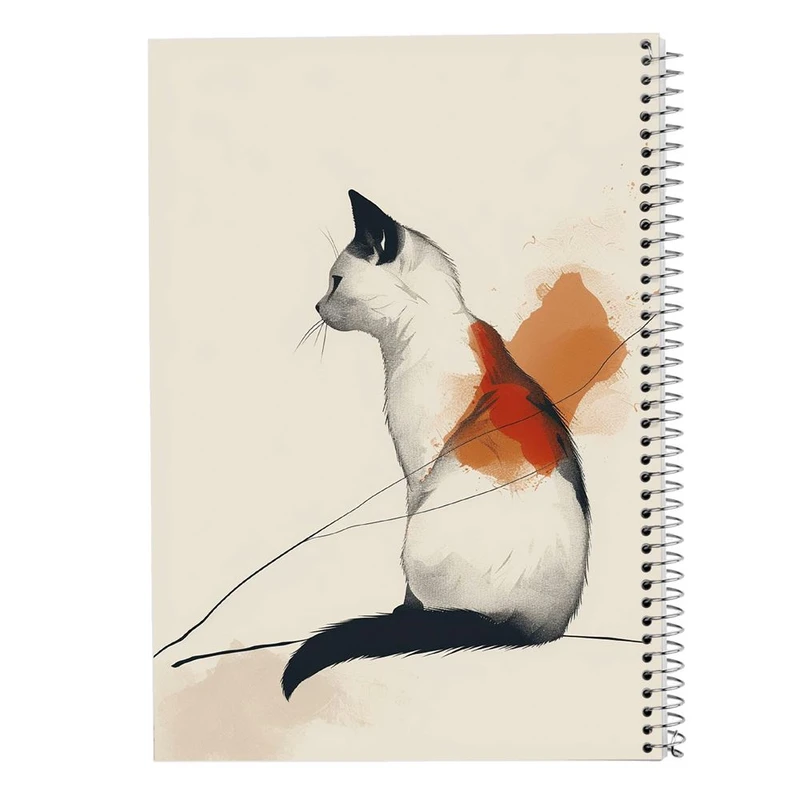 دفتر ژورنال نویسی 50 برگ مدوپد مدل نقطه ای طرح موجودات فانتزی کد DF17144