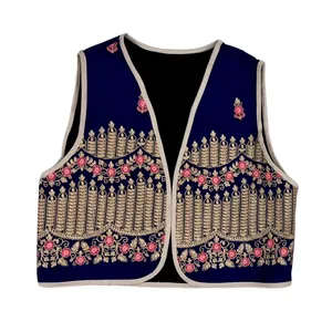 جلیقه زنانه مدل سوزندوزی کد ۶۶