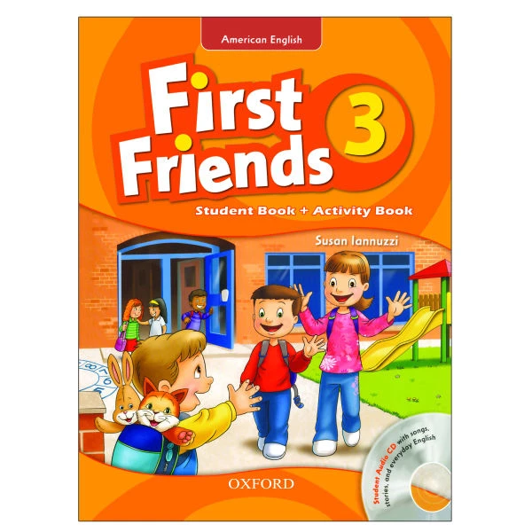 کتاب first friends 3 american اثر susan lannuzzi انتشارات جنگل