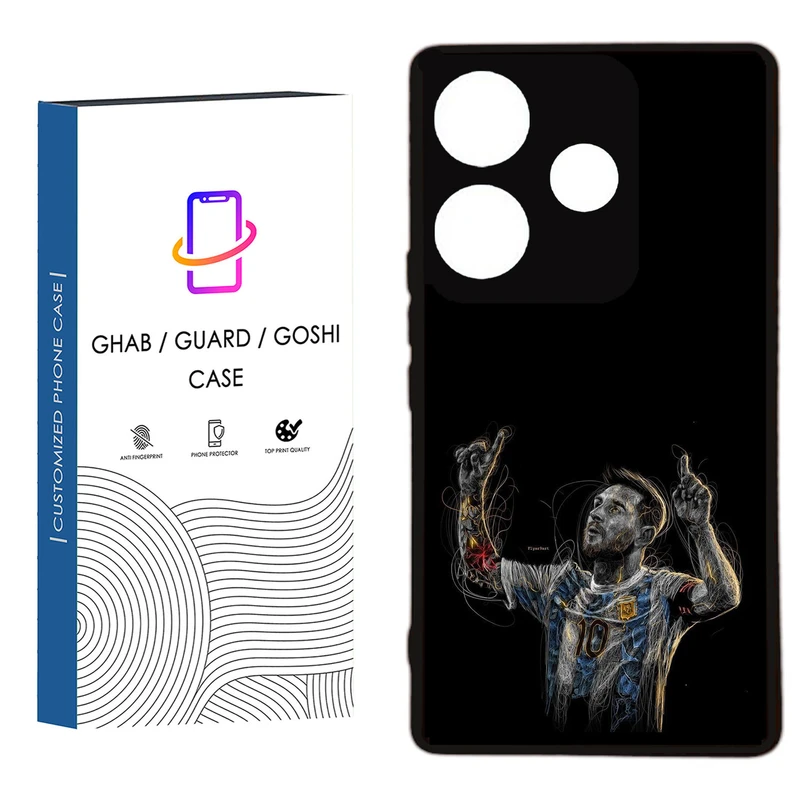 کاور قاب گارد گوشی طرح پسرانه کد 26 - TPU مناسب برای گوشی موبایل  شیائومی  Redmi 13