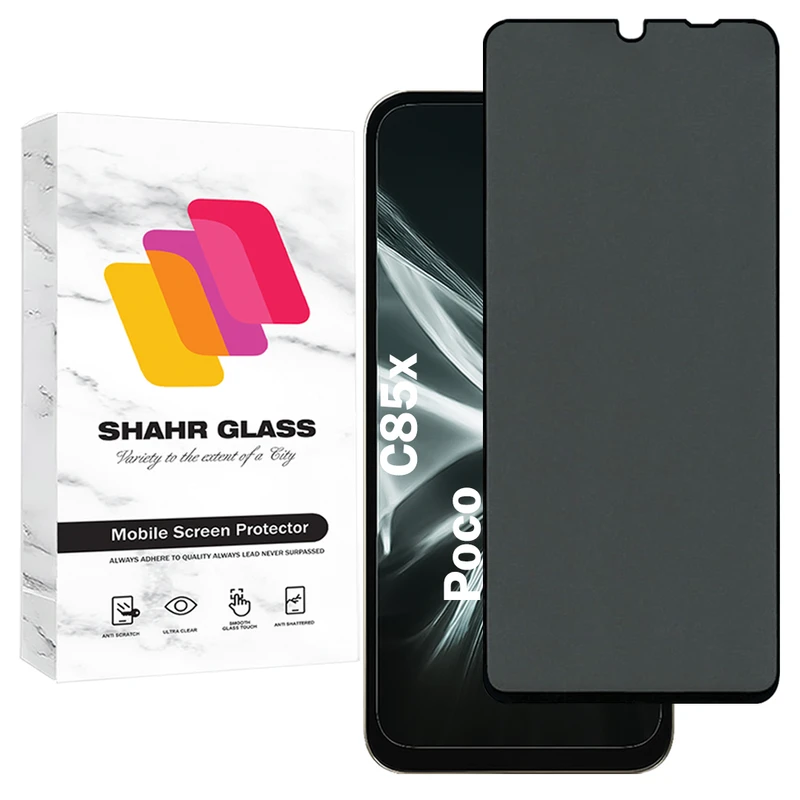محافظ صفحه نمایش شهر گلس مدل PRIS20 مناسب برای گوشی موبایل شیائومی Poco C85x