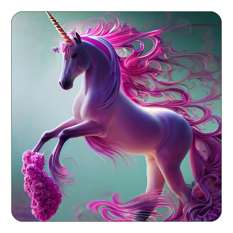 مگنت کاکتی طرح اسب تک شاخ و یونیکورن مدل mp33142