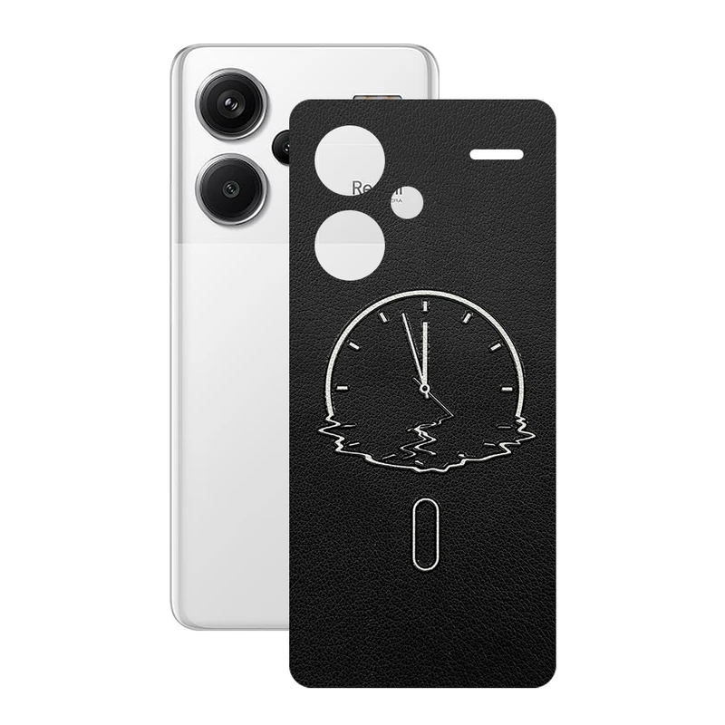 برچسب پوششی ریمکس مدل Leth طرح ساعت مناسب برای گوشی موبایل شیائومی Redmi Note 13 Pro Plus