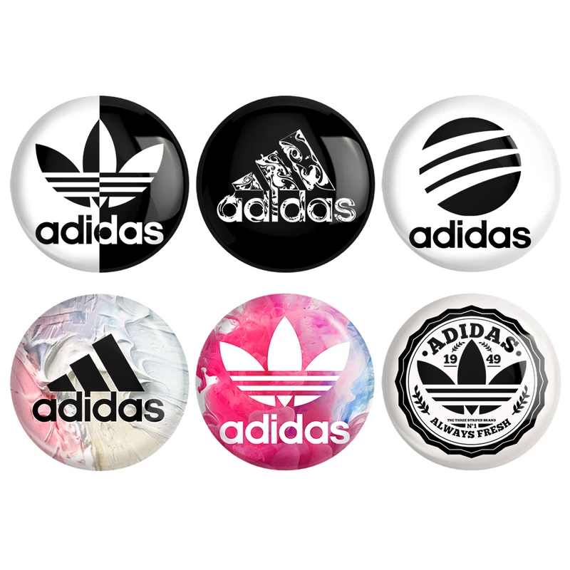 مگنت خندالو طرح آدیداس Adidas کد 1457A مجموعه 6 عددی