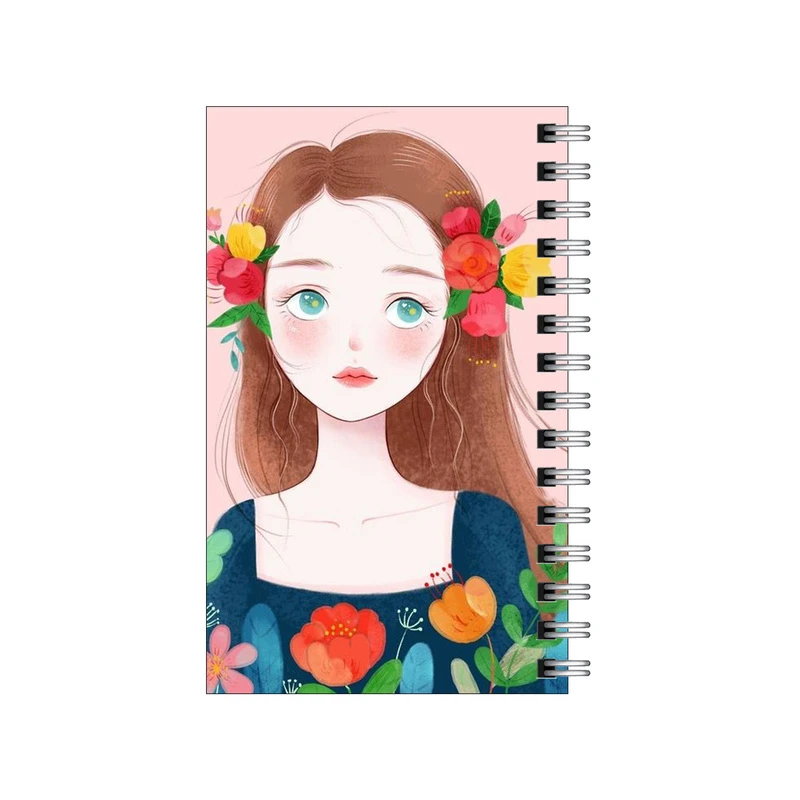 دفترچه یادداشت مدل to do list طرح دختر کد 6823925