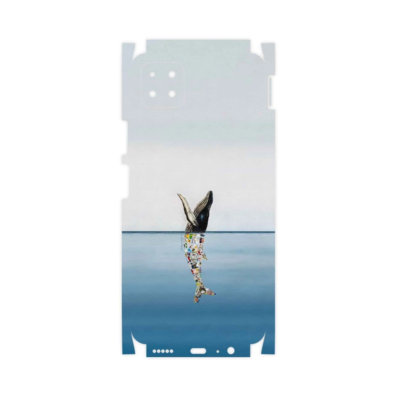 برچسب پوششی ماهوت مدل Collage of Sea Trash-FullSkin مناسب برای گوشی موبایل هوآوی Nova Y60