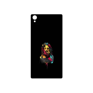 MAHOOT Painted Sculpture Digital Art Cover Sticker for Sony Xperia Z1