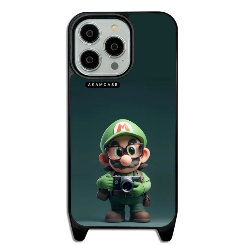 کاور آکام مدل AMC-WLA13PRO-SUPER MARIO6 مناسب برای گوشی موبایل اپل iPhone 13 Pro