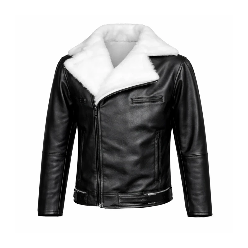 کت چرم مردانه مدل مصنوعی آذربان