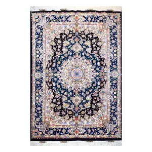 فرش دستباف شش متری طرح سالاری خراسان کد 51174 یک جفت