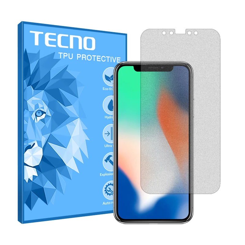 محافظ صفحه نمایش مات تکنو مدل HyMTT مناسب برای گوشی موبایل اپل iPhone X