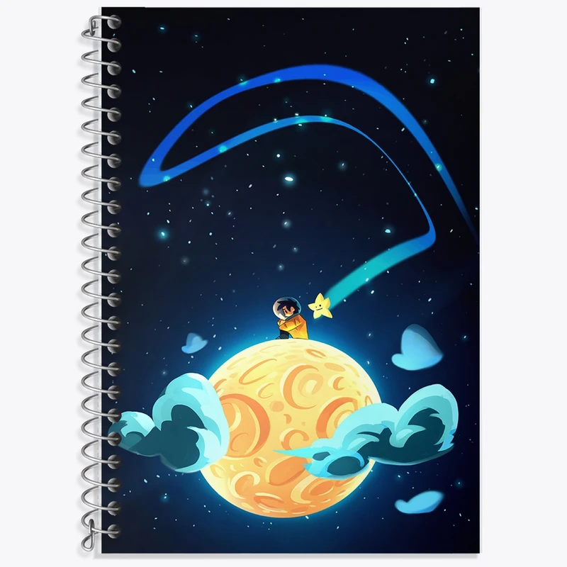 دفتر لغت 50 برگ خندالو طرح شازده کوچولو کد F947