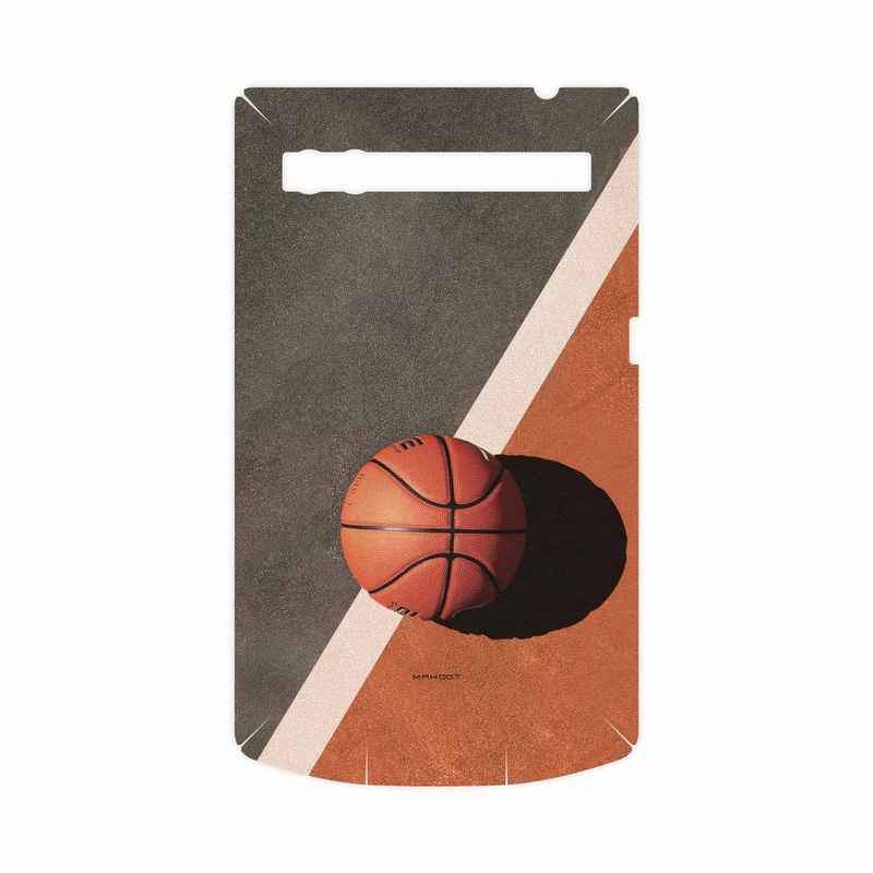برچسب پوششی ماهوت مدل Basketball-FullSkin مناسب برای گوشی موبایل بلک بری P9983