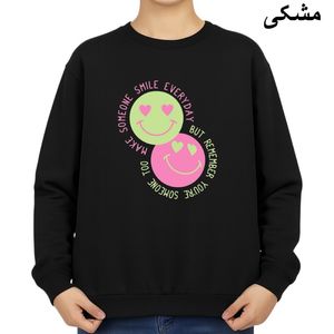 سویشرت زنانه مدل لبخند بساز