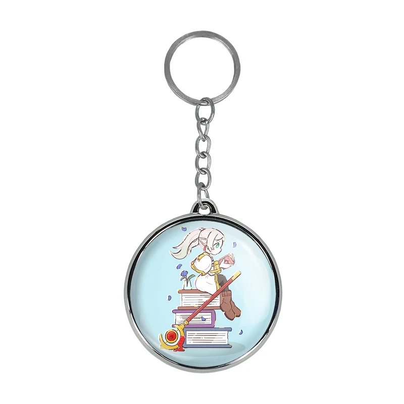 جاکلیدی خندالو طرح انیمه فریرن (Frieren) مدل دوطرفه کد 3394833949