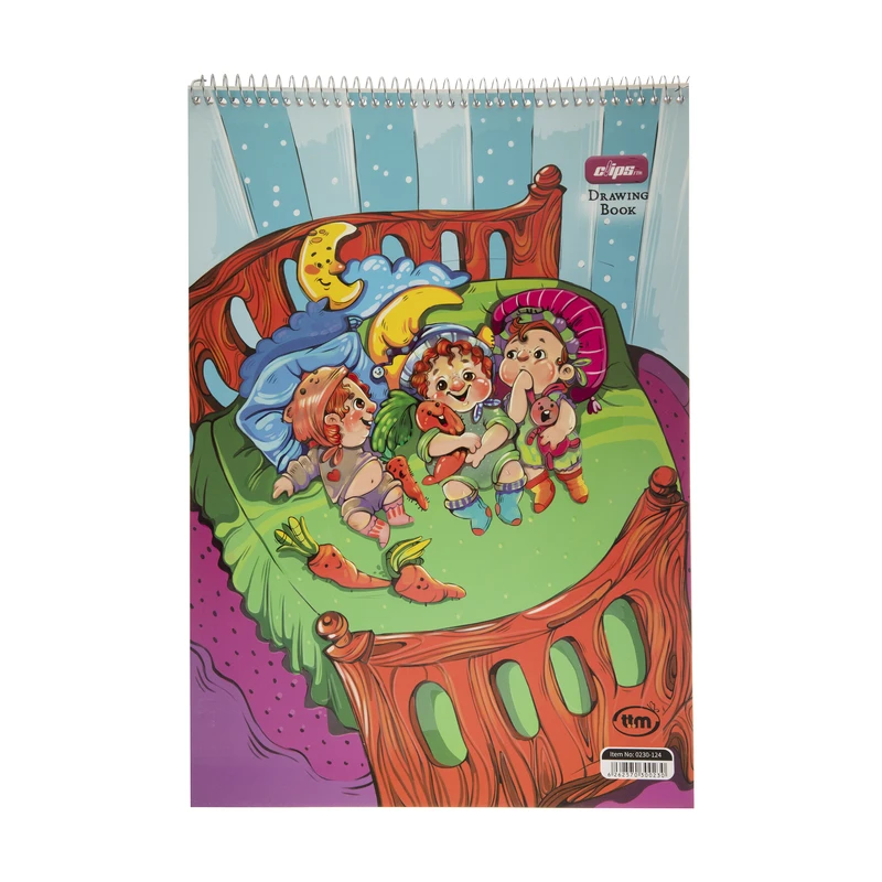 دفتر نقاشی 30 برگ کلیپس مدل 0230 کد 02