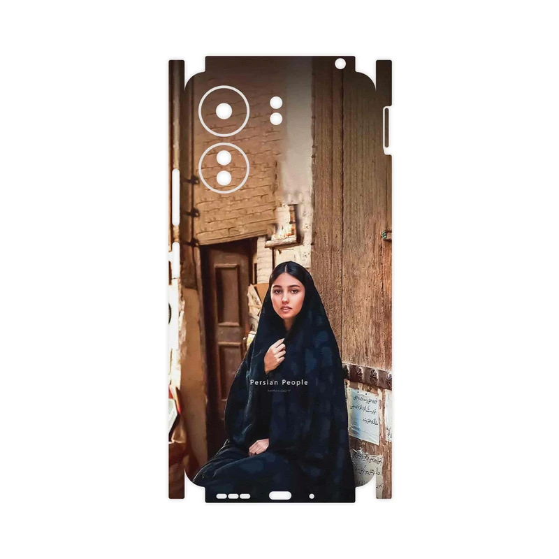برچسب پوششی ماهوت مدل Portrait of an Iranian Woman-FullSkin مناسب برای گوشی موبایل شیائومی Poco C65