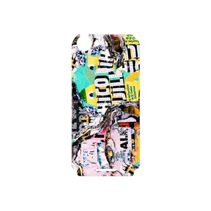 MAHOOT Collage of Teared Paper Cover Sticker for Sony Xperia L