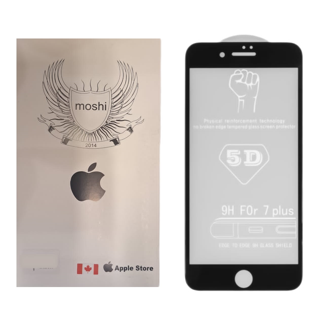 نقد و بررسی محافظ صفحه نمایش موشی مدل 5D مناسب برای گوشی موبایل اپل iPhone 7 / 8 توسط خریداران