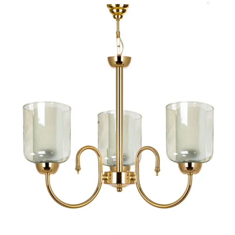 لوستر 3 شعله نورهام مدل G-3 دوگلس