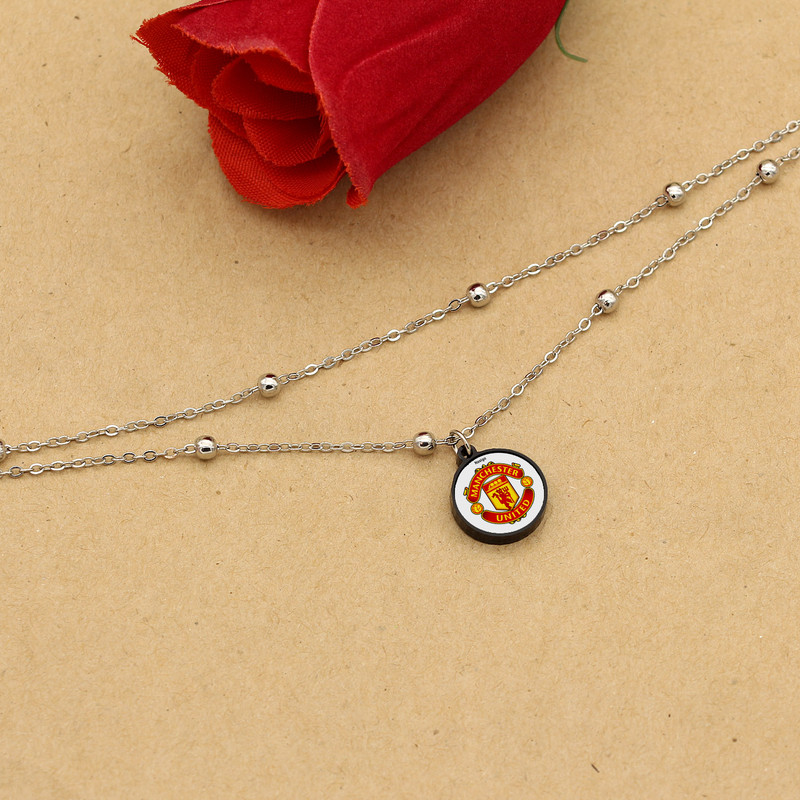 پابند زنانه ناکسیگو مدل شب تاب طرح منچستر یونایتد کد LB7404